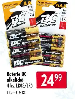 Qanto Baterie BC alkalická, LR03/LR6 nabídka