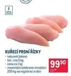 Makro Kuřecí prsní řízky nabídka
