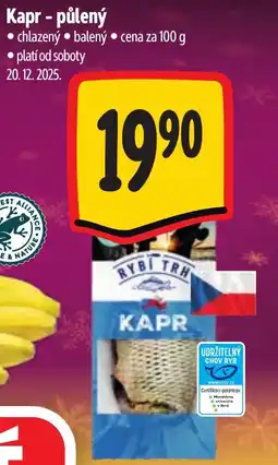 Albert Kapr - půlený nabídka