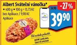 Albert Albert Sváteční vánočka nabídka