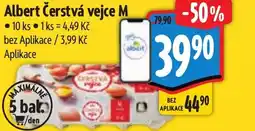 Albert Albert Čerstvá vejce M nabídka