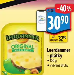 Albert Leerdammer - plátky nabídka