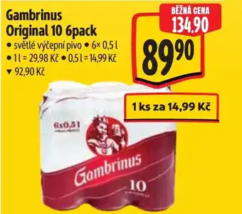 Albert Gambrinus Original 10 nabídka