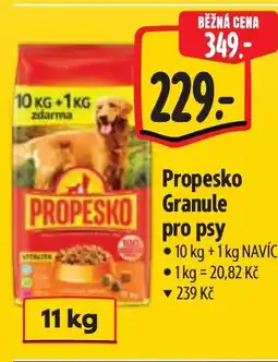 Albert Propesko Granule pro psy nabídka
