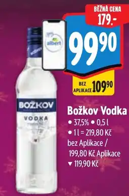 Albert Božkov Vodka nabídka