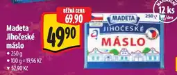 Albert Madeta Jihočeské máslo nabídka
