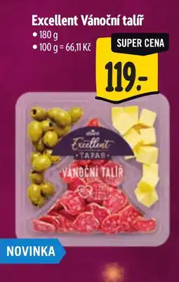 Albert Excellent Vánoční talíř nabídka