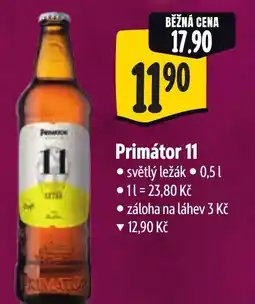 Albert Primátor 11 nabídka