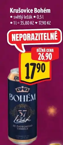 Albert Krušovice Bohém nabídka