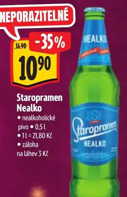 Albert Staropramen Nealko nabídka
