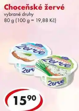 CBA Choceňské žervé, 80 g nabídka