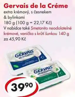 CBA Gervais de la Créme, 180 g nabídka