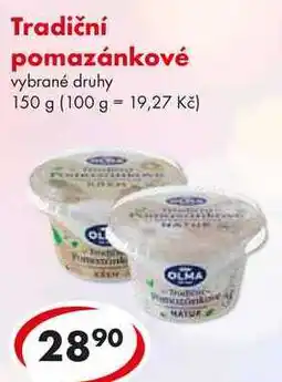 CBA Tradiční pomazánkové, 150 g nabídka