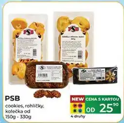Tamda Foods PSB cookies, rohlíčky, kolečka od 150g-330g nabídka