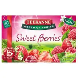 Tamda Foods TEEKANNE Sweet Berries, World of Fruits, 40 sáčků, 80g nabídka