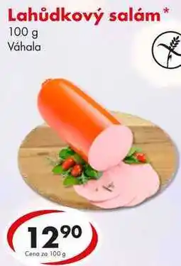 CBA Lahůdkový salám, 100 g nabídka
