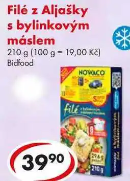 CBA Filé z Aljašky bylinkovým máslem, 210 g nabídka