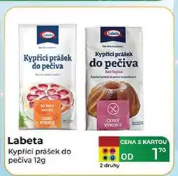 Tamda Foods Labeta Kypřící prášek do pečiva 12g nabídka