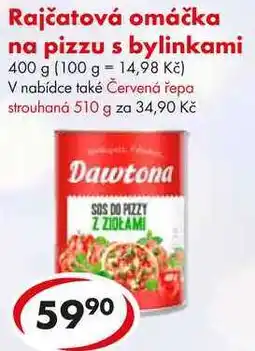 CBA Rajčatová omáčka na pizzu s bylinkami, 400 g nabídka