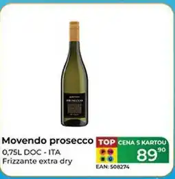 Tamda Foods Movendo prosecco 0,75L DOC - ITA Frizzante extra dry nabídka