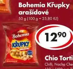 CBA Bohemia Křupky arašídové, 50 g nabídka