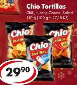 CBA Chio Tortillas, 110 g nabídka