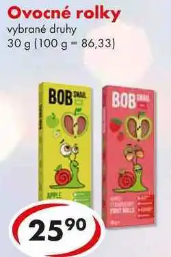 CBA Ovocné rolky, 30 g nabídka