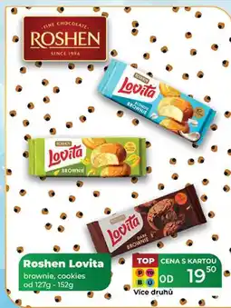 Tamda Foods Roshen Lovita brownie, cookies od 127g - 152g nabídka