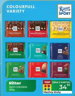 Tamda Foods Ritter Sport čokoláda 100g nabídka