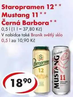 CBA Staropramen 12, 0,5 l nabídka