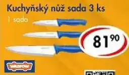 CBA Kuchyňský nůž sada 3 ks nabídka