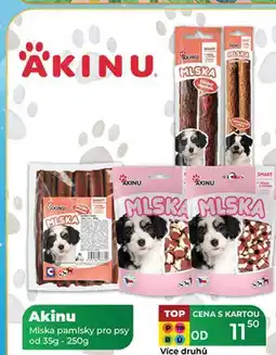 Tamda Foods Akinu Miska pamlsky pro psy od 35g - 250g nabídka