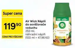 Tesco Air Wick Náplň do osvěžovače vzduchu, 250 ml. náhradní náplň nabídka