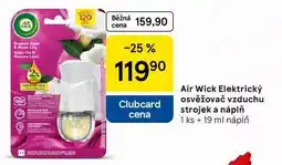 Tesco Air Wick Elektrický osvěžovač vzduchu strojek a náplň, 1 ks +19 ml nabídka