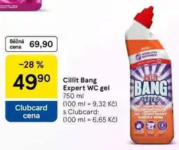 Tesco Cillit Bang Expert WC gel, 750 ml nabídka