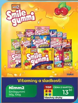 Tamda Foods Nimm2 Smilegummi 90g, 100g nabídka