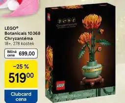 Tesco LEGO Botanicals 10368 Chryzantéma 18+, 278 kostek nabídka