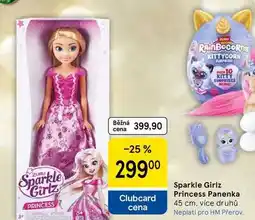 Tesco Sparkle Girlz Princess Panenka 45 cm, více druhů nabídka