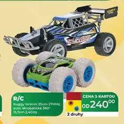 Tamda Foods R/C buggy terénni 25cm 27MHz. auto akrobatické 360° 15,7cm 2,4GHz nabídka