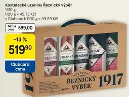 Tesco Kostelecké uzeniny Řeznický výběr, 1310 g nabídka