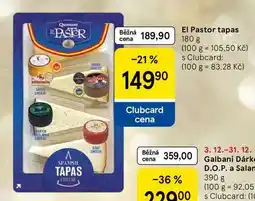 Tesco El Pastor tapas, 180 g nabídka