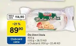 Tesco Ölz Zimní štola, 400 g nabídka