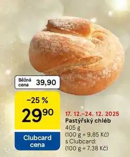 Tesco Pastýřský chléb, 405 g nabídka