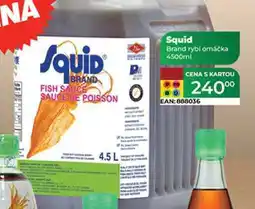 Tamda Foods Squid Brand rybí omáčka 4500ml nabídka