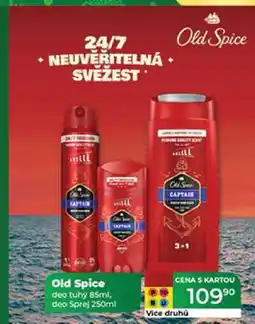 Tamda Foods Old Spice deo tuhý 85ml, deo Sprej 250ml nabídka