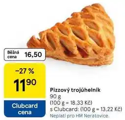Tesco Pizzový trojúhelník, 90 g nabídka