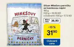 Tesco Silisan Mikešovy perníčky se švestkovou náplní, 180 g nabídka