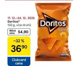 Tesco Doritos, 100 g, více druhů nabídka