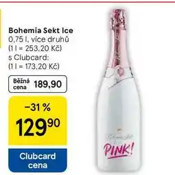 Tesco Bohemia Sekt Ice, 0.75 l nabídka