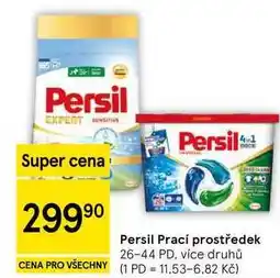Tesco Persil Prací prostředek, 26-44 PD, více druhů nabídka